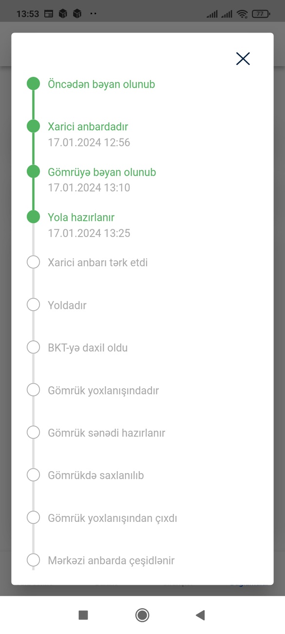 Salam dekabrin 13 de trendyoldan