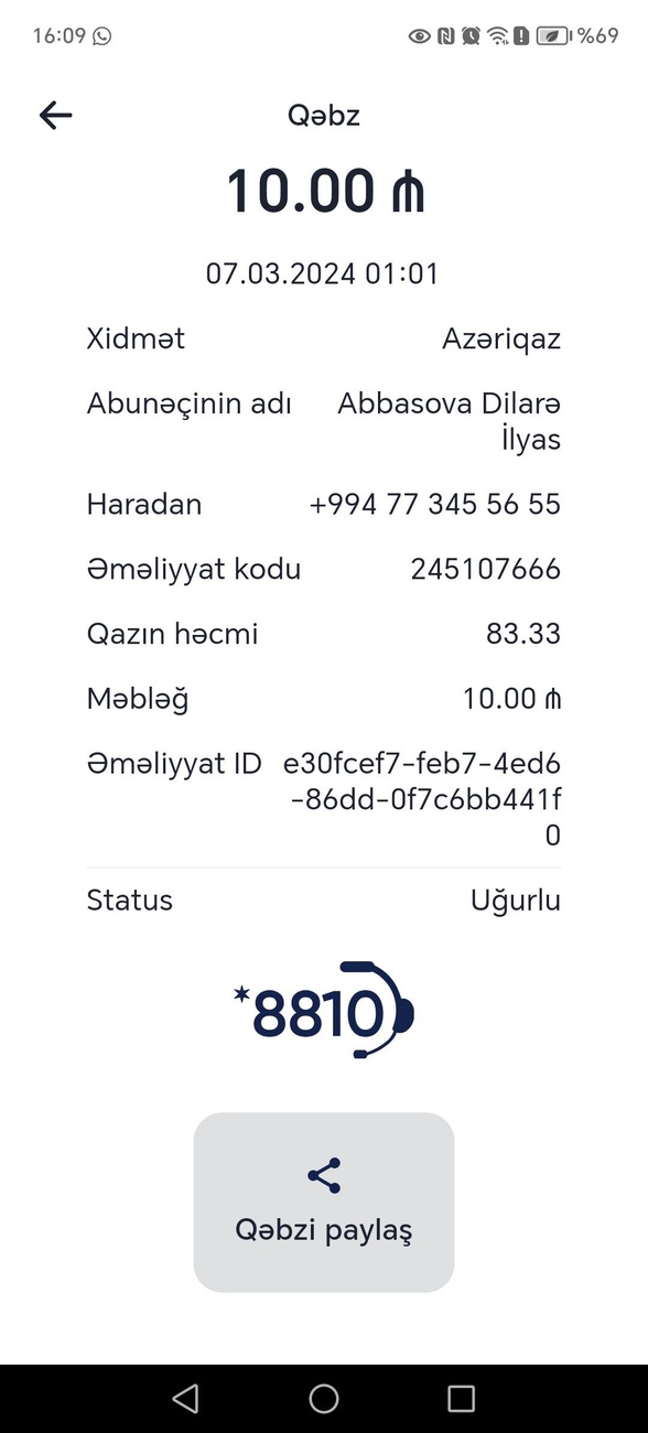 Salam. Iki defe nfc qaz