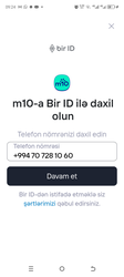m10a daxil olammıram. Pulumdan istifadə
