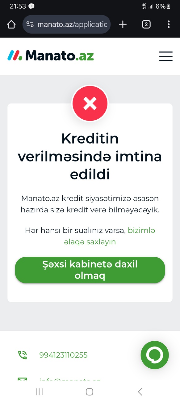 Men bir nece defe kredit