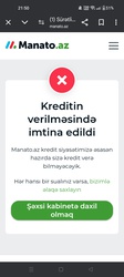 Men manato.azdan cox kredit goturmusem
