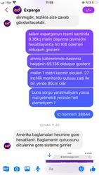 Amerikadan baglamalari ayda bir defe gonderirler