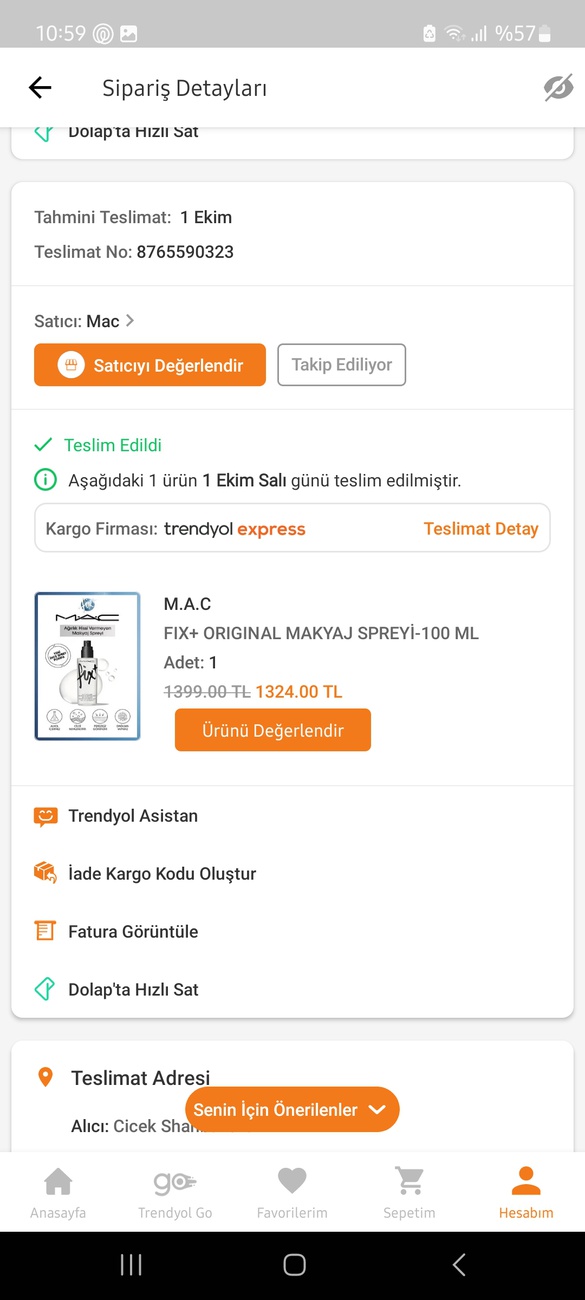 28 sentyabr Trendyoldan Türkiyə ünvanı