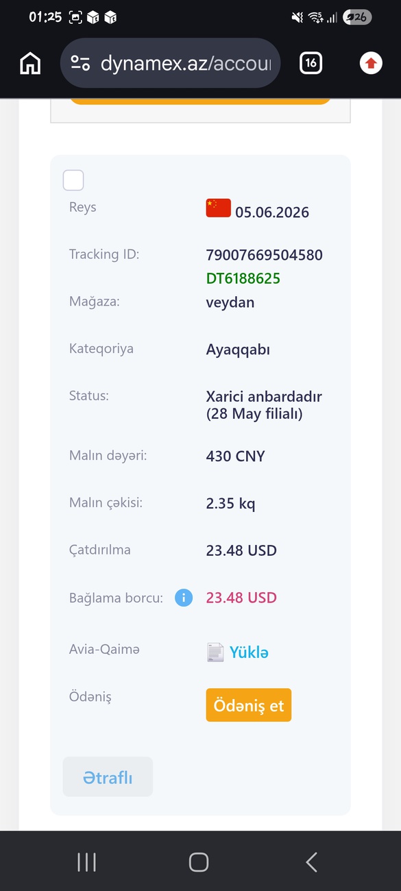79007669504580 izləmə kodlu çin bağlamam