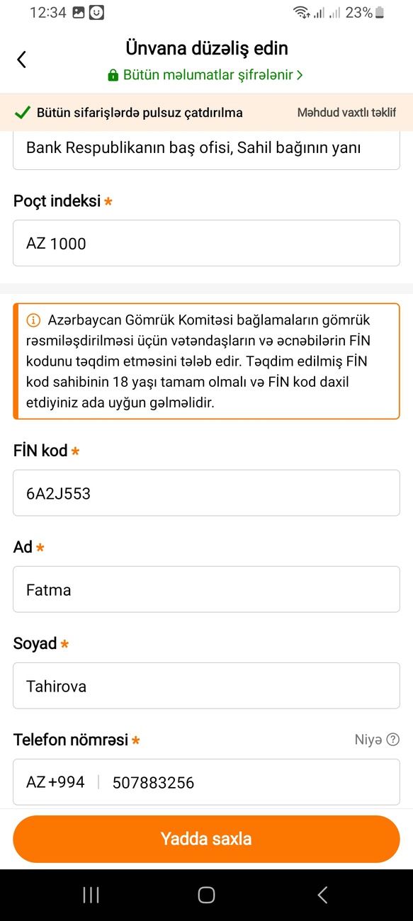 Salam mən bu malları temudan