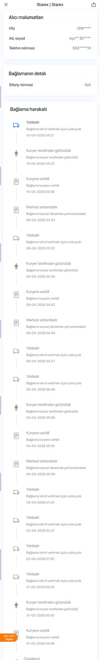 Bağlamaq artıq martın 31 dəndi