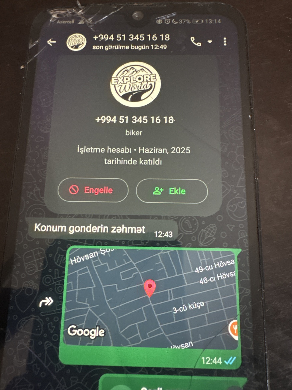 Kuryer başımıza oyun açır başımıza
