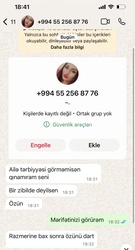 Salam, temuda işləyən kuryerlərin insanla danışıq
