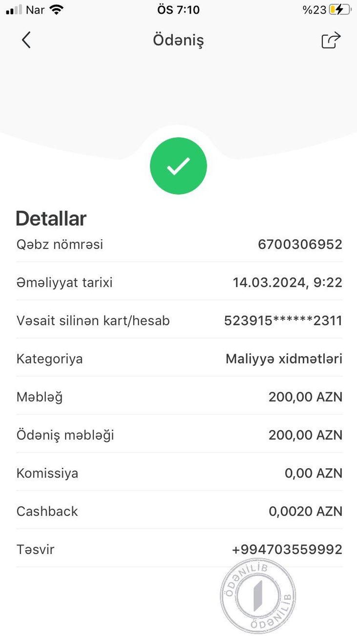 Salam, 14.03.2024-cü il saat 09:22