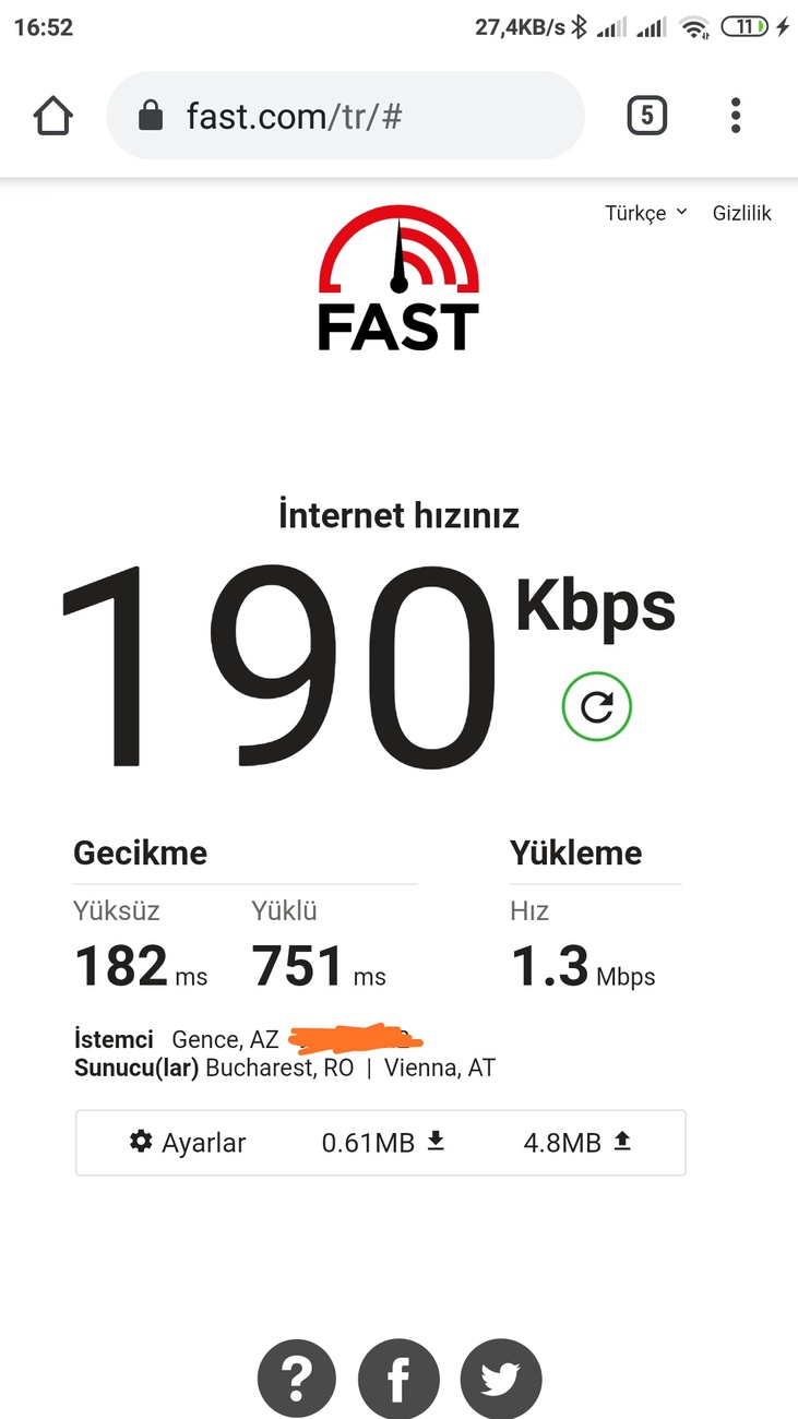 Dünyanın ən zəyif interneti təmin edən provader