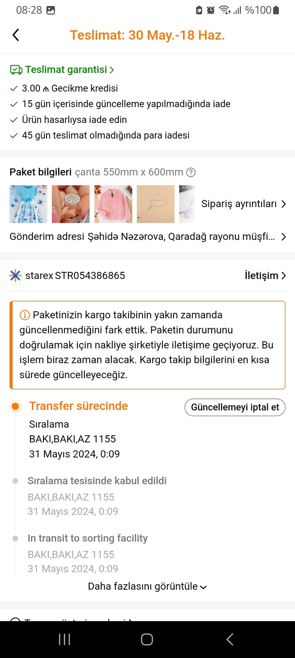21 mayda mal zakaz vurmuşam.