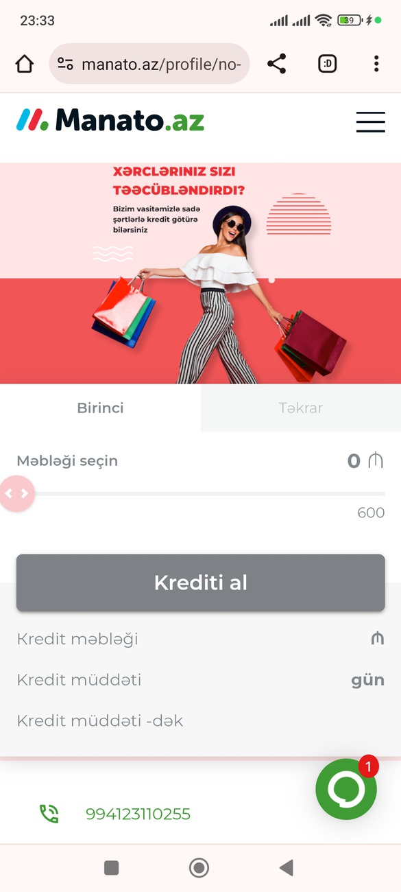 Salam mən hər bir addımı