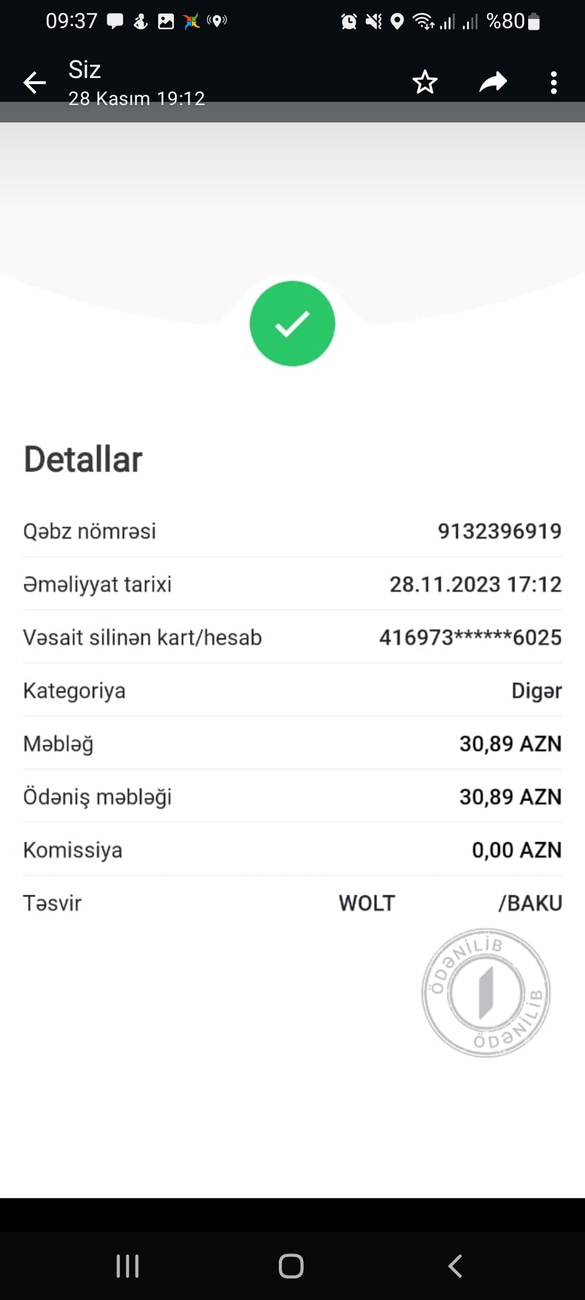 28.11.23 tarixinde wolt proqrami kapital