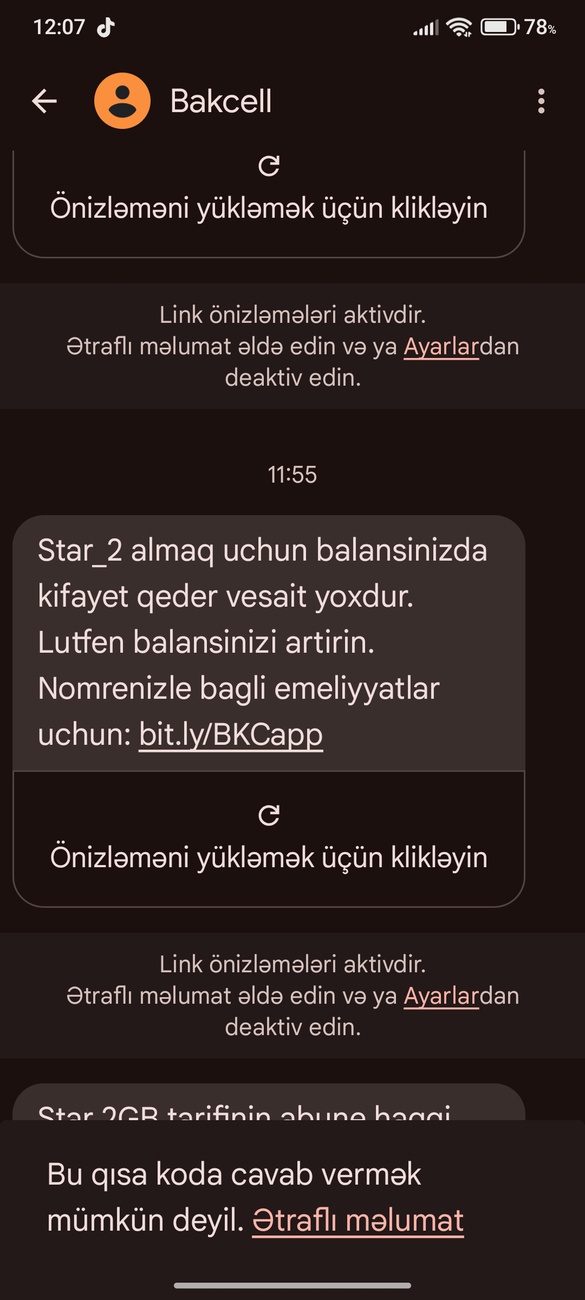 Salam. Zəhmət olmasa Star_2 tarifini