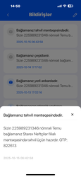 Özləri yazın ki gedin