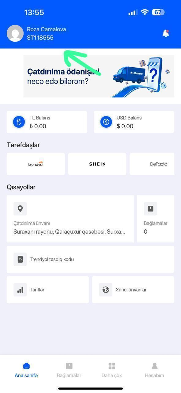 Salam. Mən trendyolda sifarişimi iade