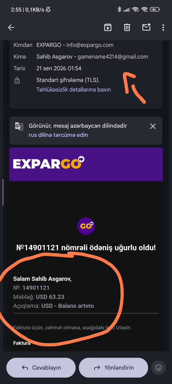 EXP1863460 nömrəli profil mene mexsus