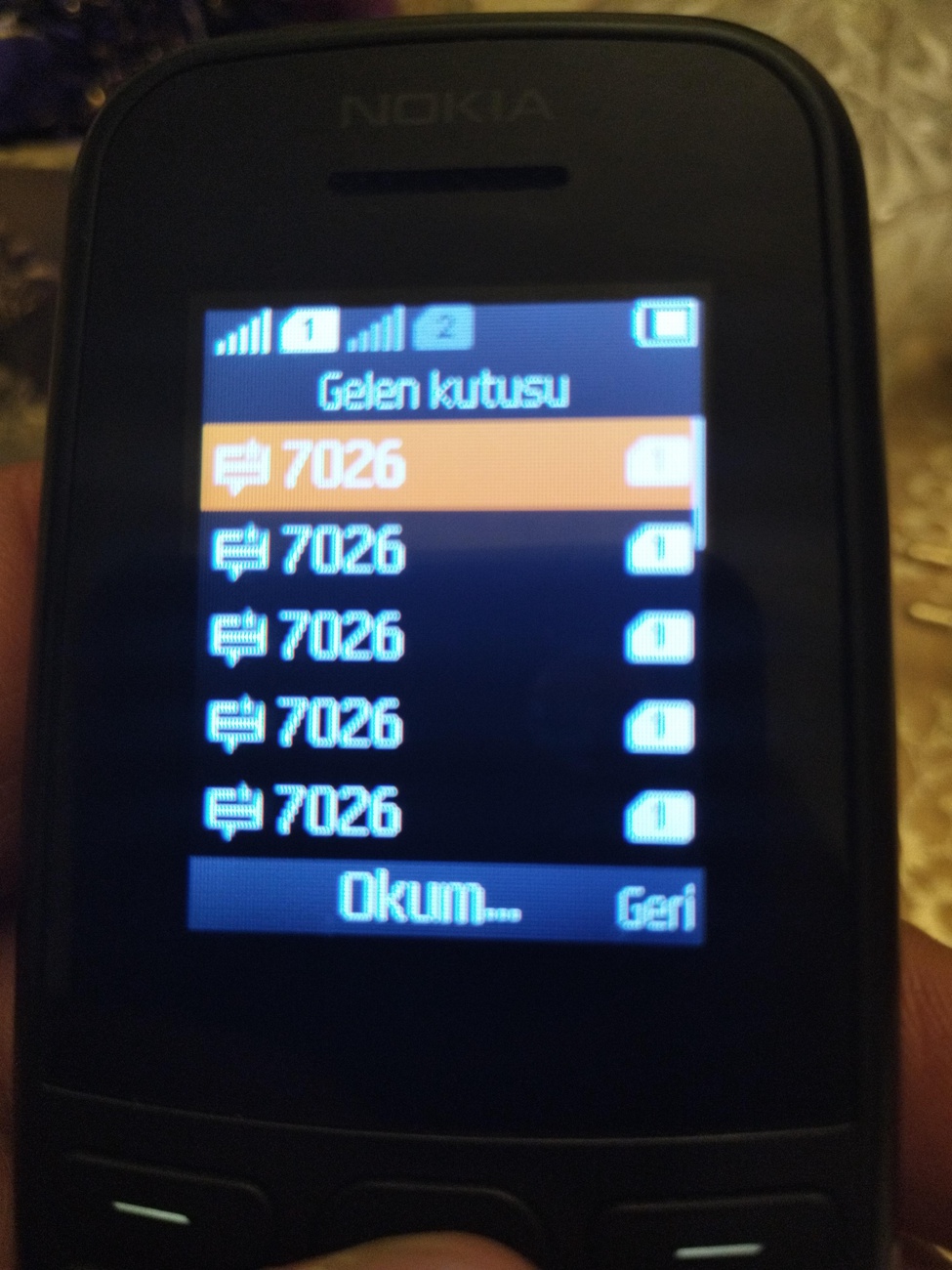 Salam, 7026 dan durmadan sms