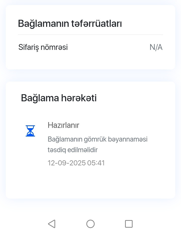 Salam. Mənə bu gün Starex