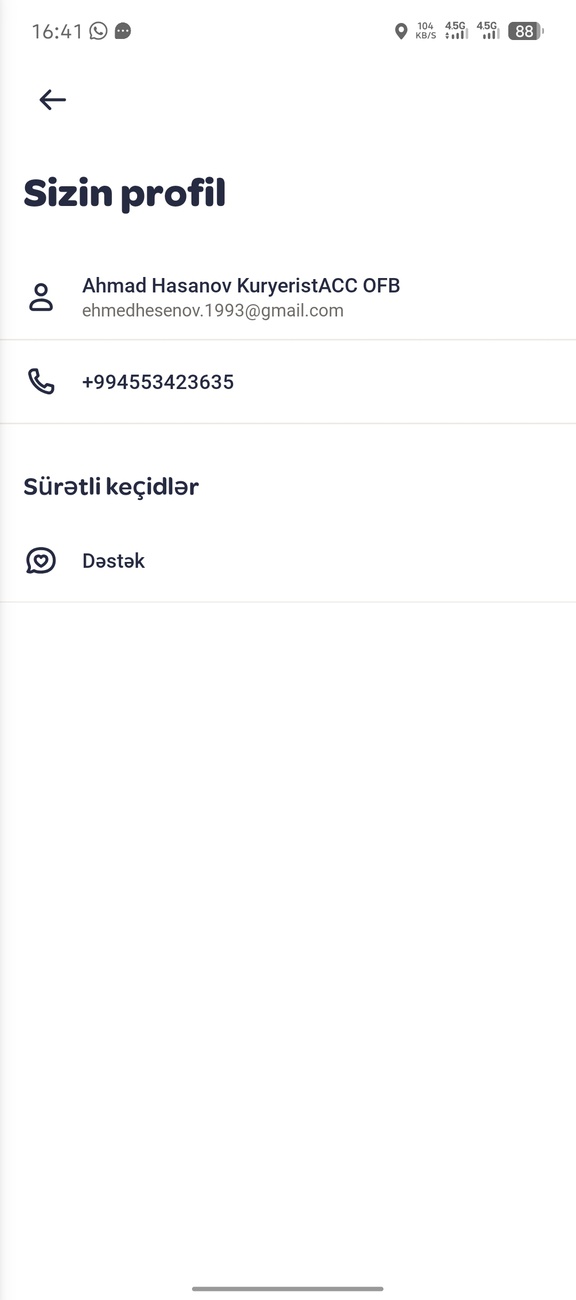 Salam gunortaniz xeyir olsun. Mənim