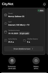 Internet CityNet TV