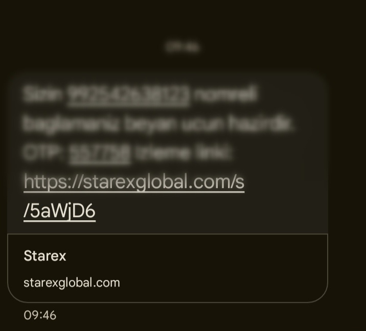 Salam. Mənə bu gün Starex