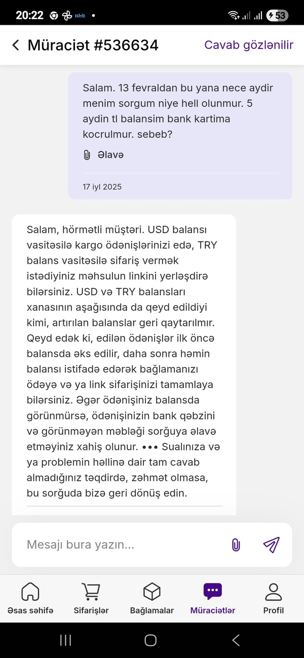 13 fevraldan buyana expargo tl