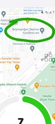 Wolt əməkdaşi Google maps unvan