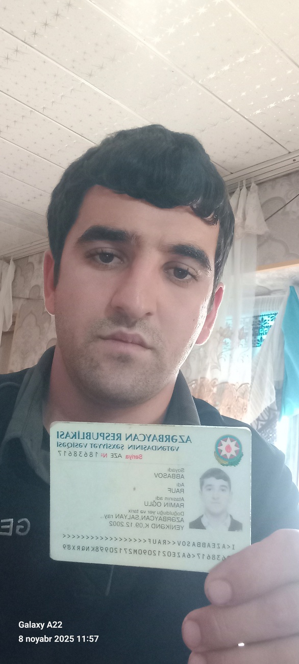 Salam men manato.az Dan qeydiyyatdan